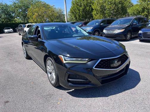 Lunar Silver Metallic 2023 Acura TLX Technology