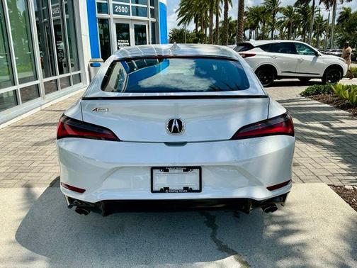 Platinum White Pearl 2023 Acura Integra A-SPEC