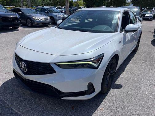 Platinum White Pearl 2023 Acura Integra A-SPEC