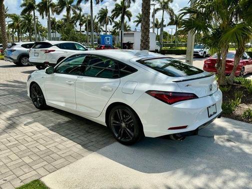 Platinum White Pearl 2023 Acura Integra A-SPEC