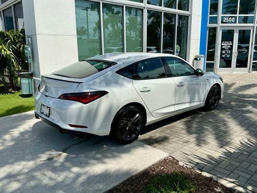 Platinum White Pearl 2023 Acura Integra A-SPEC