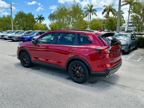 Radiant Red 2026 Honda CR-V Hybrid Sport-L FWD