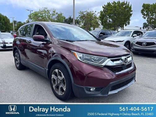 Basque Red Pearl II 2019 Honda CR-V EX-L