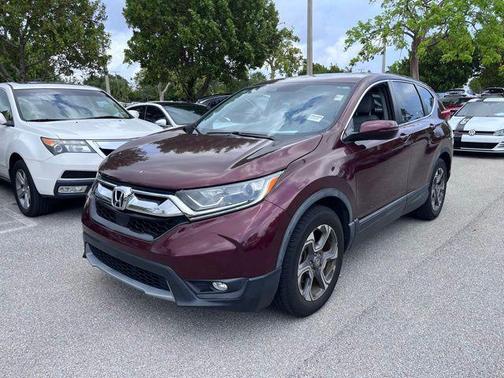 Basque Red Pearl II 2019 Honda CR-V EX-L