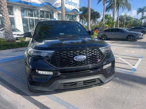 Agate Black Metallic 2023 Ford Explorer ST