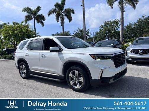 Platinum White Pearl 2024 Honda Pilot EX-L