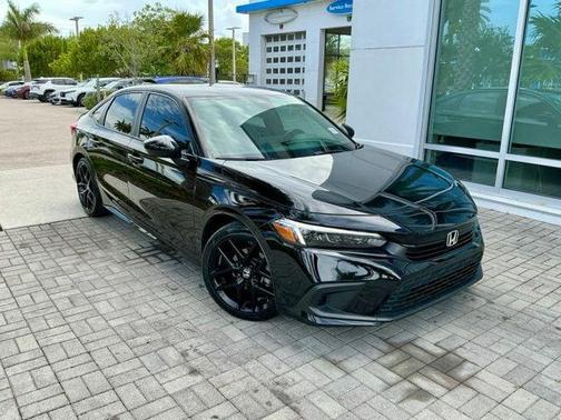 Crystal Black Pearl 2024 Honda Civic Sport