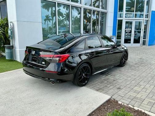 Crystal Black Pearl 2024 Honda Civic Sport