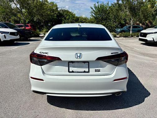 Platinum White Pearl 2026 Honda Civic Sport