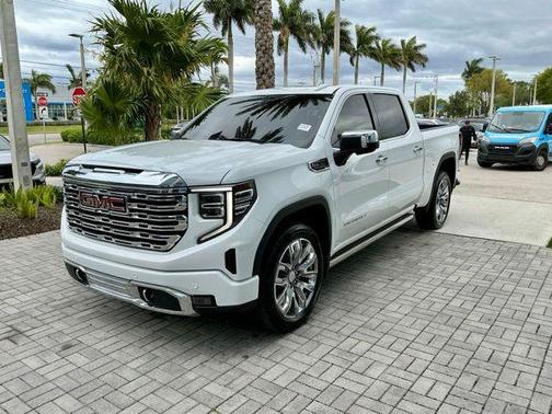 Summit White 2023 GMC Sierra 1500 Denali