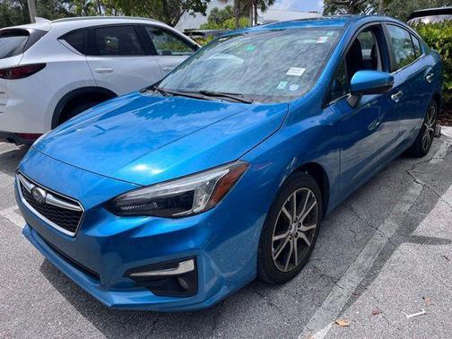 Island Blue Pearl 2019 Subaru Impreza 2.0i Limited