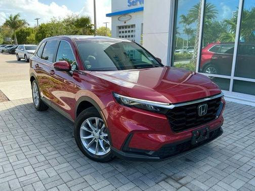 Radiant Red 2023 Honda CR-V EX-L