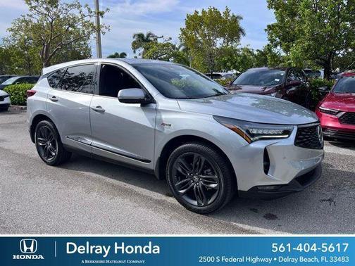 Lunar Silver Metallic 2023 Acura RDX Base