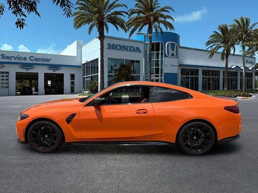 Orange 2025 BMW M4 Competition xDrive