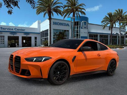 Orange 2025 BMW M4 Competition xDrive