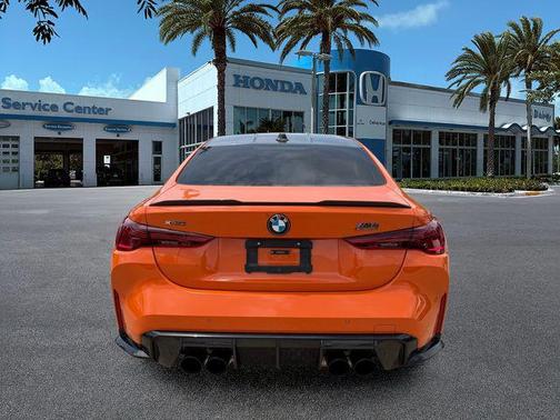 Orange 2025 BMW M4 Competition xDrive