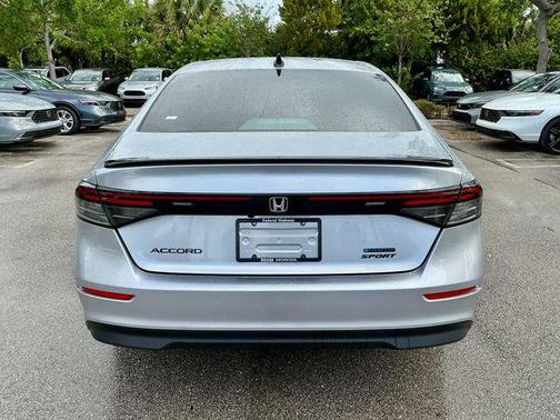 Solar Silver 2026 Honda Accord Hybrid Sport