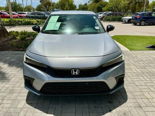 Lunar Silver 2023 Honda Civic Sport