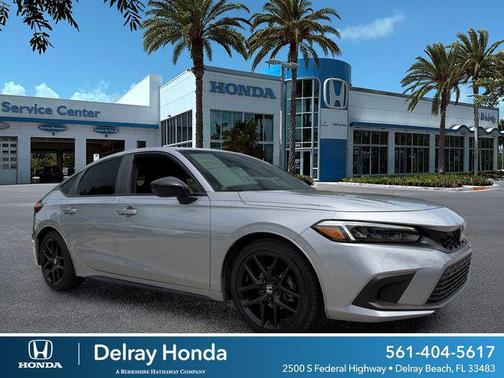 Lunar Silver 2023 Honda Civic Sport