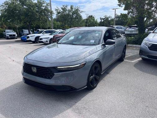 Urban Gray Pearl 2024 Honda Accord Hybrid Sport-L