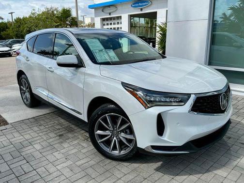 Platinum White Pearl 2023 Acura RDX Technology Package