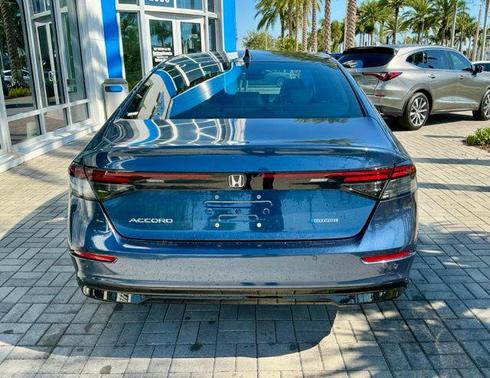Canyon River Blue 2023 Honda Accord Hybrid EX-L