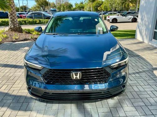 Canyon River Blue 2023 Honda Accord Hybrid EX-L