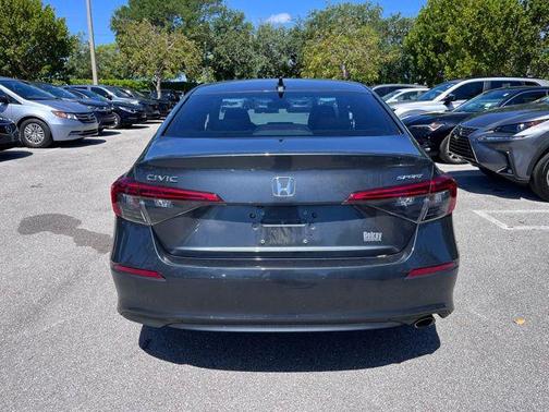 Meteorite Gray Metallic 2024 Honda Civic Sport