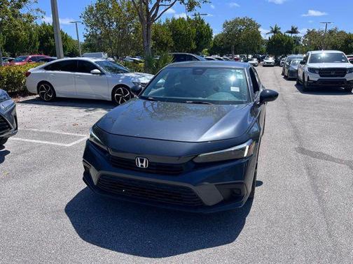Meteorite Gray Metallic 2024 Honda Civic Sport