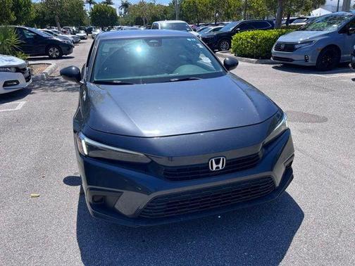 Meteorite Gray Metallic 2024 Honda Civic Sport