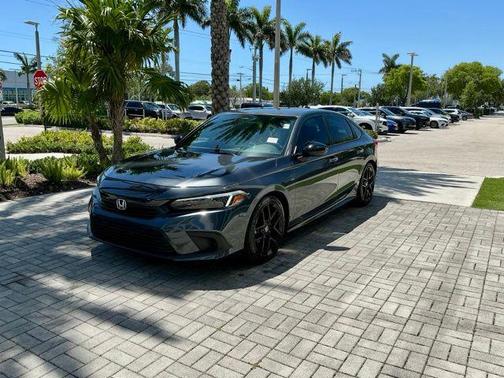 Meteorite Gray Metallic 2024 Honda Civic Sport