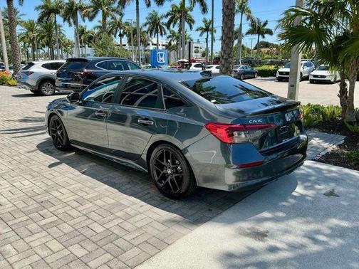 Meteorite Gray Metallic 2024 Honda Civic Sport