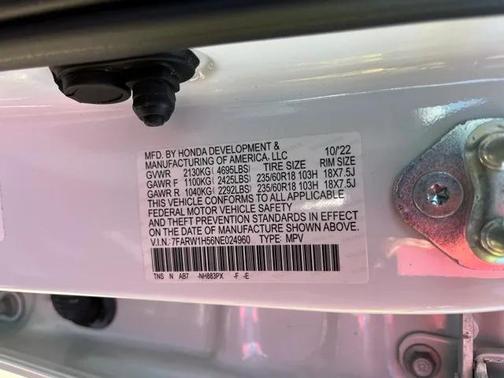 2022 Honda CR-V 2WD EX