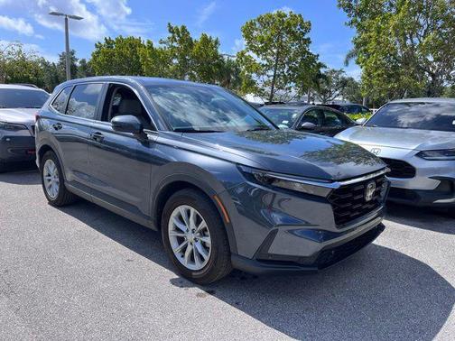 Gray 2025 Honda CR-V EX-L 2WD