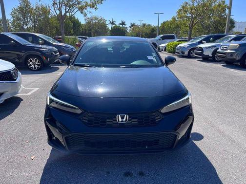 Crystal Black Pearl 2025 Honda Civic Sport