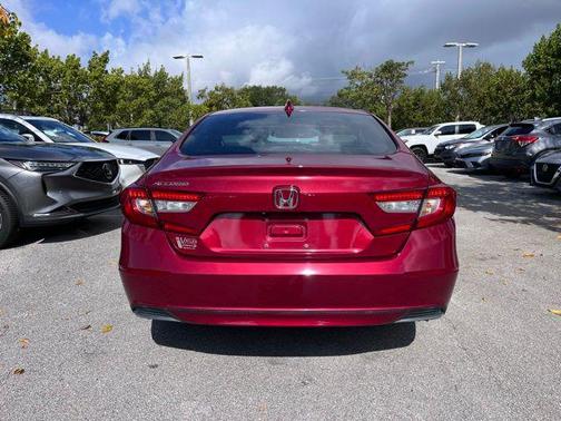 Radiant Red 2019 Honda Accord EX-L