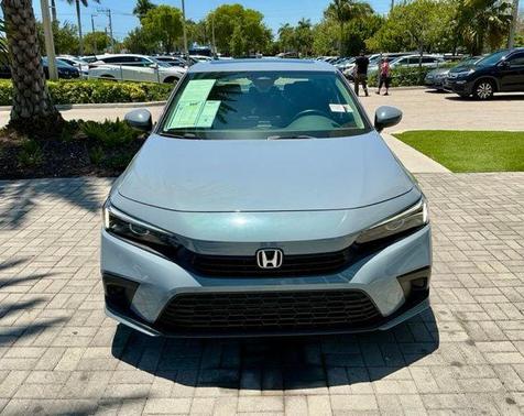 Sonic Gray Pearl 2023 Honda Civic EX