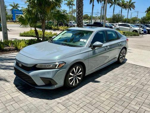 Sonic Gray Pearl 2023 Honda Civic EX