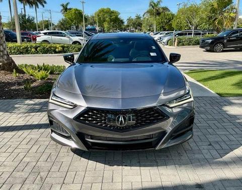 Platinum White Pearl 2023 Acura TLX A-Spec