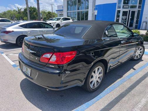 Brilliant Black 2008 Chrysler Sebring Base