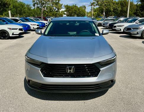 Solar Silver 2026 Honda Accord LX 1.5T