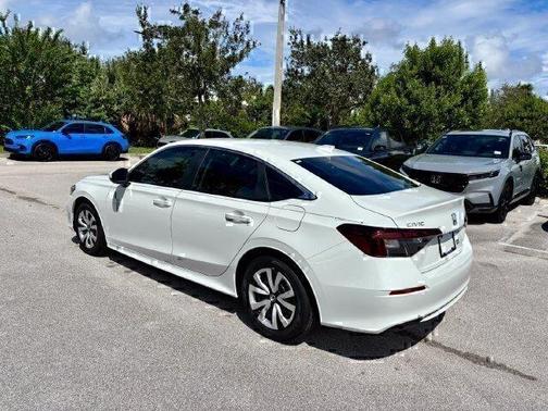 Platinum White Pearl 2026 Honda Civic LX
