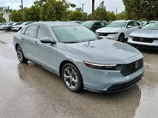 Urban Gray Pearl 2026 Honda Accord Hybrid EX-L