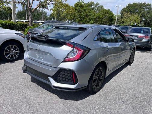 Lunar Silver 2019 Honda Civic EX