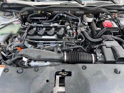 Lunar Silver 2019 Honda Civic EX