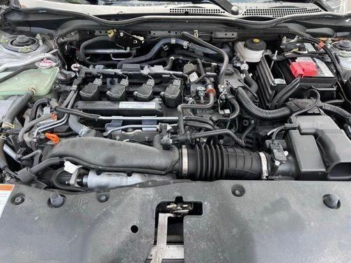 Lunar Silver 2019 Honda Civic EX