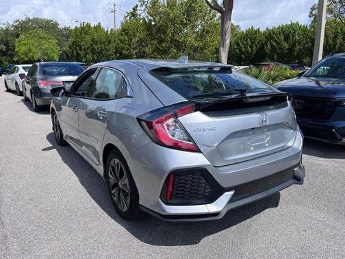 Lunar Silver 2019 Honda Civic EX