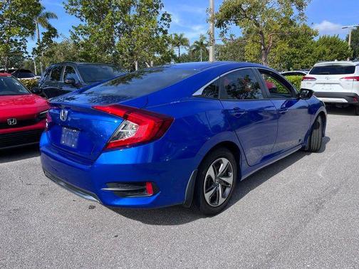 Blue Metallic 2020 Honda Civic LX