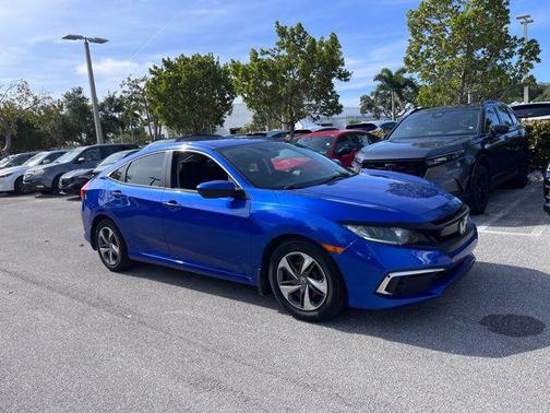 Blue Metallic 2020 Honda Civic LX