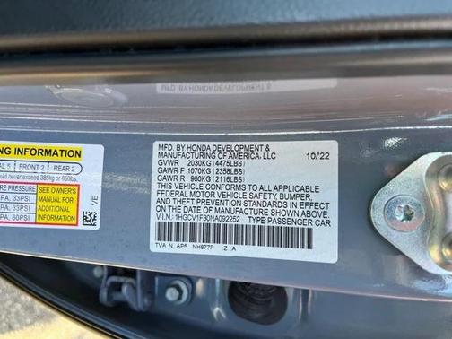 2022 Honda Accord Sport 1.5T
